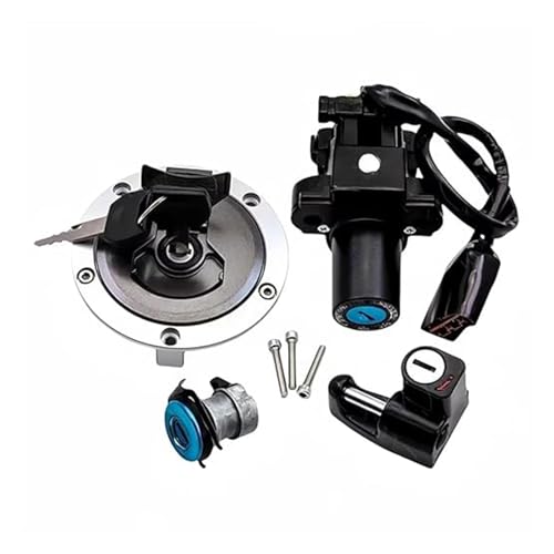 Zündschalter Tankdeckel Für CRF250 Für CRF250RL Für Rally 2017-2020 Motorrad Zündschlüssel Starter Schalter Tankdeckel Schlösser Kit von VPNMNZTPAP