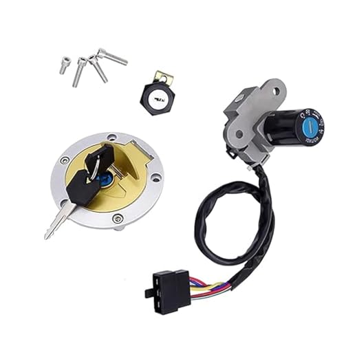 Zündschalter Tankdeckel Für Du&cati Für Monster Für 620 2003 Für 900 1999-2004 Für 750 1996-2002 Motorrad Zündschalter Sperrtank Tankdeckel Kit von VPNMNZTPAP