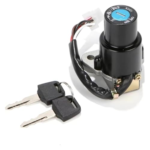 Zündschalter Tankdeckel Für KLR650 1987-2007 Motorrad Zündschlossschloss Mit Schlüsselsatz Elektrisches Türschloss 6 Drähte von VPNMNZTPAP