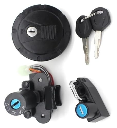 Zündschalter Tankdeckel Für Kawa&saki KL Für KMX Für KLR Für KLX 250 650 Motorrad Zündschlüsselschalter Tankdeckel Sitzschloss Kit von VPNMNZTPAP