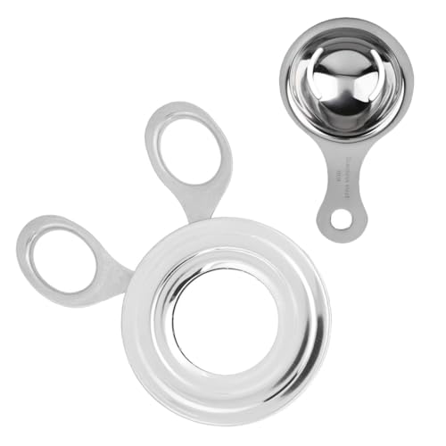 VPOUERY Egg Topper Separatore Di Albume Tagliauovo In Acciaio Inossidabile separatore tuorlo albume separa tuorlo da albume egg separator,apri uova Semplice Utensile Da Cucina Per Uova Sode VPOUERY Egg Topper Separatore Di Albume Tagliauovo In Acciaio Inossidabile separatore tuorlo albume separa tuorlo da albume egg separator,apri uova Semplice Utensile Da Cucina Per Uova Sode von VPOUERY