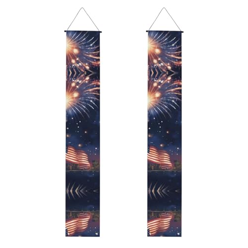 Amerikanische Flagge, Feuerwerk, Banner, Dekoration, festliche Atmosphäre, für jeden Anlass, für drinnen und draußen, Tür, Veranda, mehr Amerikanische Flagge, Feuerwerk, Banner, Dekoration, festliche Atmosphäre, für jeden Anlass, für drinnen und draußen, Tür, Veranda, mehr von VPPUR