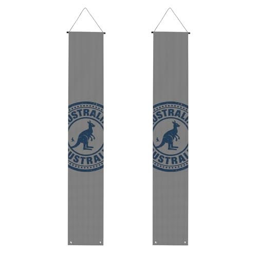 Australien Kang Print Banner Dekor Festliches Ambiente für jeden Anlass Indoor Outdoor Tür Veranda Mehr von VPPUR