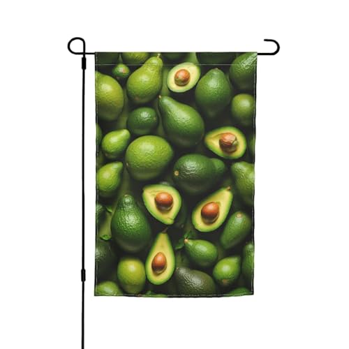 Avocado-Gartenflagge, Dekoration für Terrasse, Veranda, Rasen Avocado-Gartenflagge, Dekoration für Terrasse, Veranda, Rasen von VPPUR
