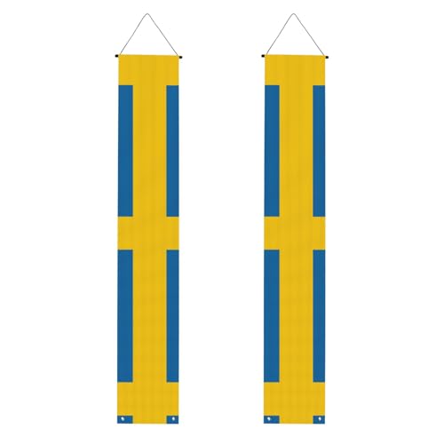 Banner mit schwedischer Flagge, Dekoration, festliches Ambiente, für jeden Anlass, Innen- und Außenbereich, Tür, Veranda, mehr Banner mit schwedischer Flagge, Dekoration, festliches Ambiente, für jeden Anlass, Innen- und Außenbereich, Tür, Veranda, mehr von VPPUR