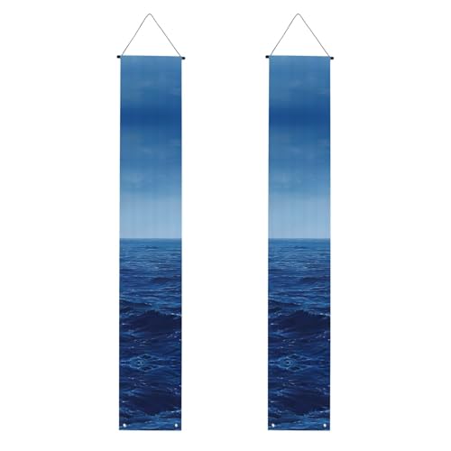 Blaues Ozean-Meere-Druck-Banner, Dekoration, festliche Atmosphäre, für jeden Anlass, für drinnen und draußen, Tür, Veranda, mehr Blaues Ozean-Meere-Druck-Banner, Dekoration, festliche Atmosphäre, für jeden Anlass, für drinnen und draußen, Tür, Veranda, mehr von VPPUR