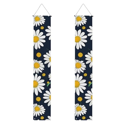 Blumiges Gänseblümchen-Muster, Banner, Dekoration, festliche Atmosphäre, für jeden Anlass, für drinnen und draußen, Tür, Veranda, mehr Blumiges Gänseblümchen-Muster, Banner, Dekoration, festliche Atmosphäre, für jeden Anlass, für drinnen und draußen, Tür, Veranda, mehr von VPPUR