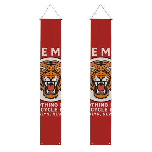 Bold Tiger Des Print Banner Dekor Festliche Atmosphäre Jeder Anlass Indoor Outdoor Tür Veranda Mehr Bold Tiger Des Print Banner Dekor Festliche Atmosphäre Jeder Anlass Indoor Outdoor Tür Veranda Mehr von VPPUR