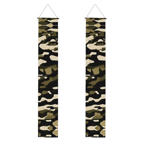 Camouflage-Muster, Banner, Dekoration, festliche Atmosphäre, für jeden Anlass, Innen- und Außenbereich, Tür, Veranda, mehr von VPPUR