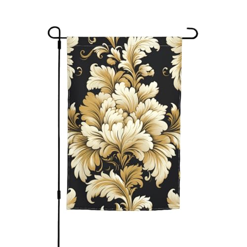 Damastmuster-Druck, verschiedene Flaggen, Gartenflagge, Outdoor-Flagge, Hofdekoration für Terrasse, Veranda oder Rasenflagge Damastmuster-Druck, verschiedene Flaggen, Gartenflagge, Outdoor-Flagge, Hofdekoration für Terrasse, Veranda oder Rasenflagge von VPPUR