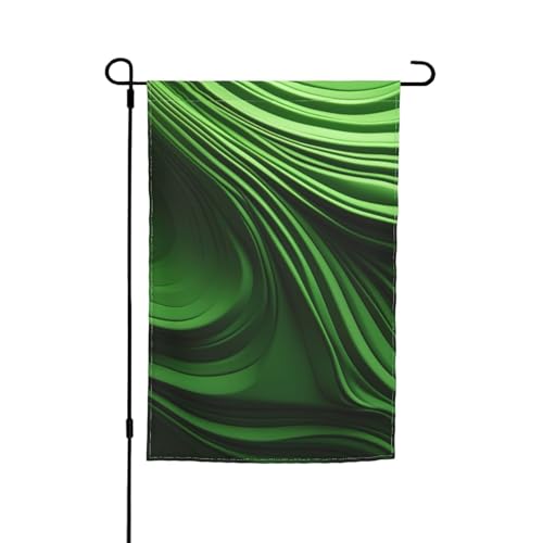 Grüne Kurvenstrukturdruck, verschiedene Flaggen, Gartenflagge, Outdoor-Flagge, Hofdekoration für Terrasse, Veranda oder Rasenflagge Grüne Kurvenstrukturdruck, verschiedene Flaggen, Gartenflagge, Outdoor-Flagge, Hofdekoration für Terrasse, Veranda oder Rasenflagge von VPPUR