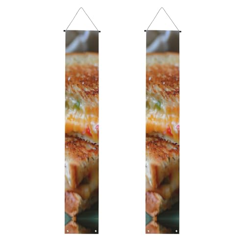 Käsesandwiches-Druck, Banner, Dekoration, festliches Ambiente, für jeden Anlass, Innen- und Außenbereich, Tür, Veranda, mehr Käsesandwiches-Druck, Banner, Dekoration, festliches Ambiente, für jeden Anlass, Innen- und Außenbereich, Tür, Veranda, mehr von VPPUR