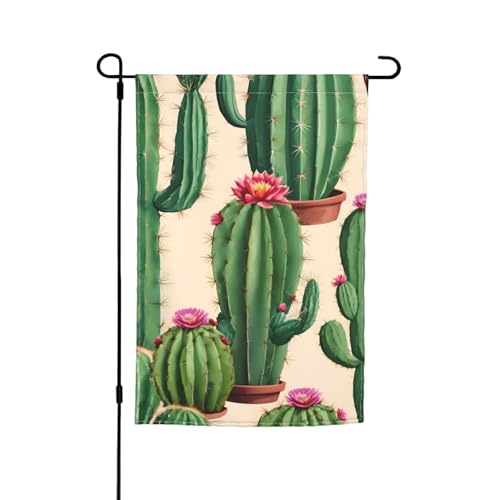 Kaktus-Druck, verschiedene Flaggen, Gartenflagge, Outdoor-Flagge, Hofdekoration für Terrasse, Veranda oder Rasenflagge Kaktus-Druck, verschiedene Flaggen, Gartenflagge, Outdoor-Flagge, Hofdekoration für Terrasse, Veranda oder Rasenflagge von VPPUR