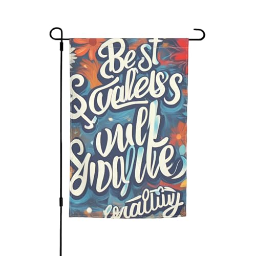 Sayings Gartenflagge mit mehreren Flaggen, für Terrasse, Veranda, Rasen, Dekoration Sayings Gartenflagge mit mehreren Flaggen, für Terrasse, Veranda, Rasen, Dekoration von VPPUR