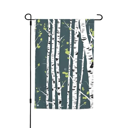 Schöne Birkenbaum-Druck, verschiedene Flaggen, Gartenflagge, Outdoor-Flagge, Hofdekoration für Terrasse, Veranda oder Rasenflagge Schöne Birkenbaum-Druck, verschiedene Flaggen, Gartenflagge, Outdoor-Flagge, Hofdekoration für Terrasse, Veranda oder Rasenflagge von VPPUR