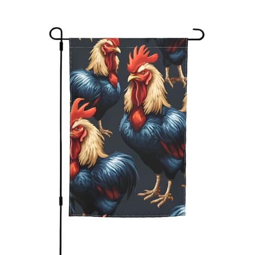Schöner Mops mit Gartenflagge für Terrasse, Veranda oder Rasen Schöner Mops mit Gartenflagge für Terrasse, Veranda oder Rasen von VPPUR
