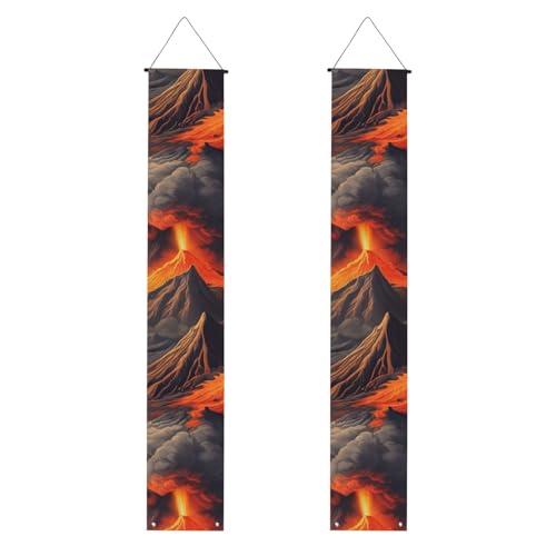 Vulkan-Druck, Banner, Dekoration, festliches Ambiente, für jeden Anlass, Innen- und Außenbereich, Tür, Veranda, mehr Vulkan-Druck, Banner, Dekoration, festliches Ambiente, für jeden Anlass, Innen- und Außenbereich, Tür, Veranda, mehr von VPPUR