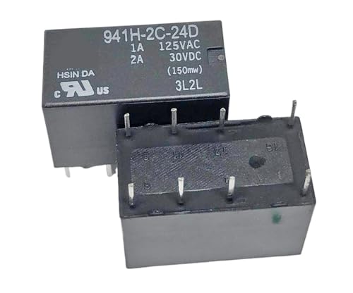 VPWJWFKOVI 1pc 941H-2C-24D 150MW (4078-5V/12V/24V-2A) Relay 8pins von VPWJWFKOVI