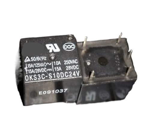 VPWJWFKOVI 1pc OKS3C-S10DC24V (T73-1C) Relay 5 pins 10A von VPWJWFKOVI