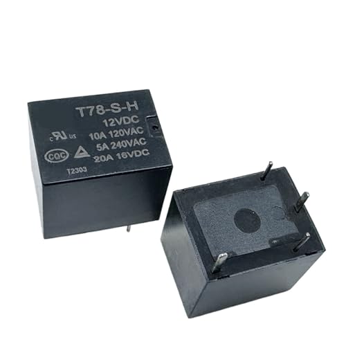 VPWJWFKOVI 1pc T78-S-H 12VDC (T78A-20A) Relay 4pins von VPWJWFKOVI