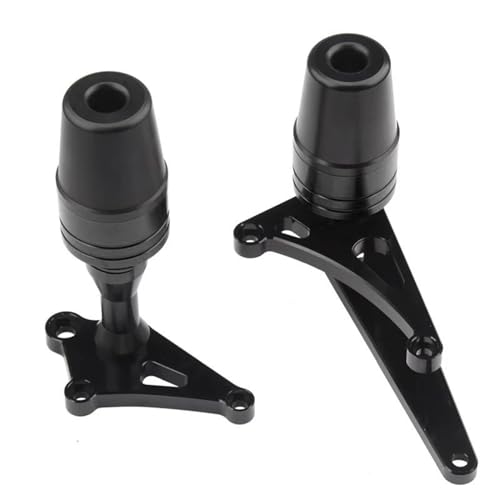 Sturzbügel Motorrad-Rahmengleiter-Sturzpad Für Ducati Für Streetfighter V2 2022 2023 2024 Sturzschutz-Schutz Motorschutz CNC(Schwarz) von VQLDPX