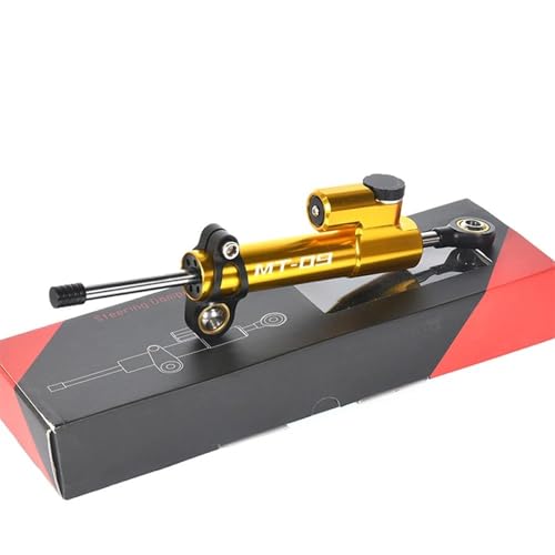 VQLDPX Motorrad-Lenkungsdämpfer-Stabilisator Für Yamaha MT09 MT-09 2013-2023 2021 2022 Sicherheitslenkungsstabilisierungssteuerung Einstellbar(X-9) von VQLDPX