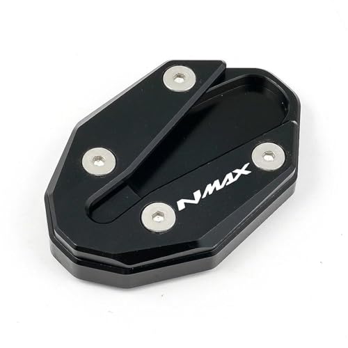VQLDPX Motorrad-Seitenständer-Pad Für Yamaha NMAX 125 155 Nmax 160 N-MAX 155 2020–2024, Ständer-Verlängerungsplatte, Unterstützung Für Fuß Kickstand-Seitenständer-Verlängerungsplatte(Schwarz) VQLDPX Motorrad-Seitenständer-Pad Für Yamaha NMAX 125 155 Nmax 160 N-MAX 155 2020–2024, Ständer-Verlängerungsplatte, Unterstützung Für Fuß Kickstand-Seitenständer-Verlängerungsplatte(Schwarz) von VQLDPX