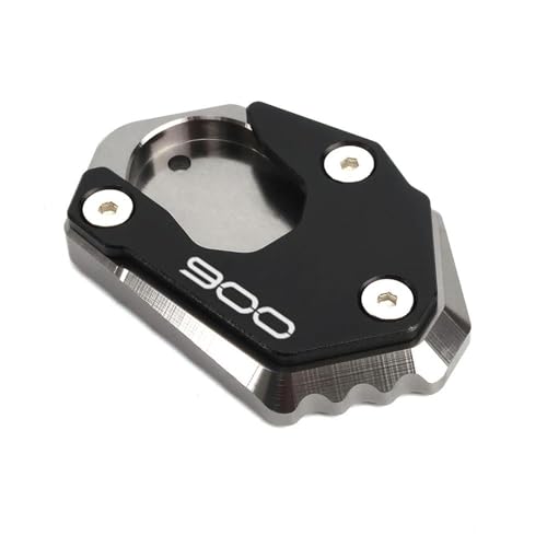 VQLDPX Motorrad Seitenständer Platte Für Kawasaki Z900 Z 900 Z900RS Z900SE 2017-2024 2025 Ständer Pad Fußverlängerung Unterstützung Pads Kickstand-Seitenständer-Verlängerungsplatte(Titan) von VQLDPX