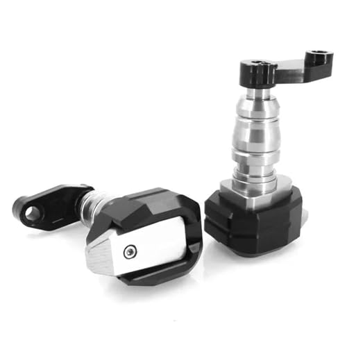 VQLDPX Rahmen Schieber Sliders Motorrad-Rahmengleiter Für B&MW F800R F 800R F800 R F 800 R Sturzpads Sturzschutz Crash Protector Sturzpads(Silber) von VQLDPX