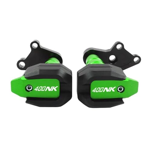 VQLDPX Rahmen Schieber Sliders Motorrad-Rahmengleiter Für CFMOTO 400NK 650NK CF400NK 400 650 NK CF650NK 2016-2023 Rahmengleiter Crash Protector Absturzsicherung Crash Protector Sturzpads(Grün,X-1) von VQLDPX