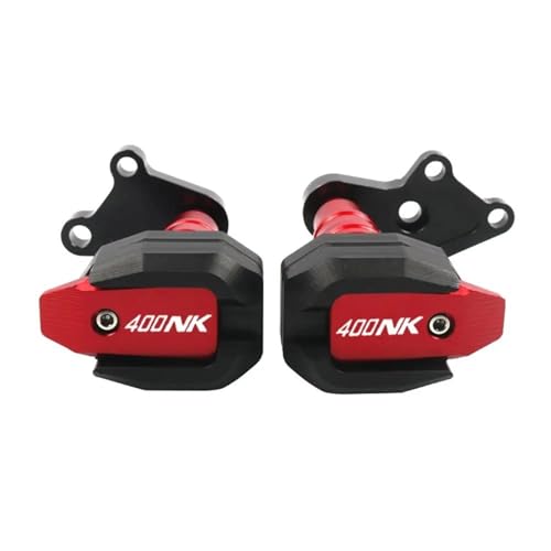 VQLDPX Rahmen Schieber Sliders Motorrad-Rahmengleiter Für CFMOTO 400NK 650NK CF400NK 400 650 NK CF650NK 2016-2023 Rahmengleiter Crash Protector Absturzsicherung Crash Protector Sturzpads(Rot,X-1) von VQLDPX