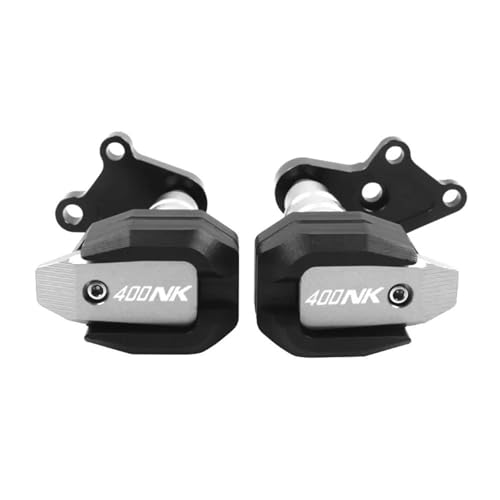 VQLDPX Rahmen Schieber Sliders Motorrad-Rahmengleiter Für CFMOTO 400NK 650NK CF400NK 400 650 NK CF650NK 2016-2023 Rahmengleiter Crash Protector Absturzsicherung Crash Protector Sturzpads(Silber,X-1) von VQLDPX