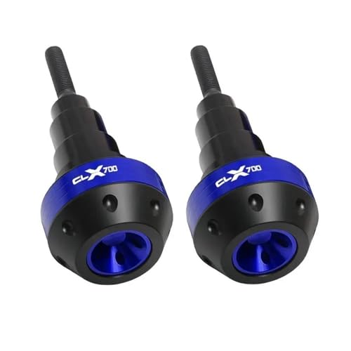 VQLDPX Rahmen Schieber Sliders Motorrad-Rahmengleiter Für CFMOTO CLX700 CLX 700 (2021–2022) Rahmengleiter-Sturzschutz Crash Protector Sturzpads(Blau,X-1) von VQLDPX