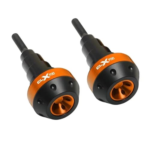 VQLDPX Rahmen Schieber Sliders Motorrad-Rahmengleiter Für CFMOTO CLX700 CLX 700 (2021–2022) Rahmengleiter-Sturzschutz Crash Protector Sturzpads(Orange,X-1) von VQLDPX