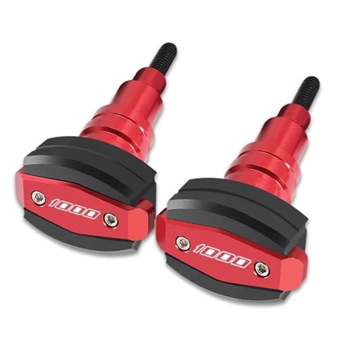 VQLDPX Rahmen Schieber Sliders Motorrad-Rahmengleiter Für Kawasaki Z1000SX Z 1000 SX Z1000 SX 2011 2012 2013 2014 2015 2016 Sturzpads Crash Protector Sturzpads(Rot) von VQLDPX