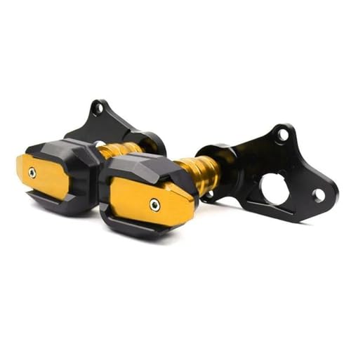VQLDPX Rahmen Schieber Sliders Motorrad-Rahmengleiter Für Suzuki GSX-R750 GSX-R 750 GSXR750 GSXR 750 (2006–2016) Crash Protector Sturzpads(Gold) von VQLDPX
