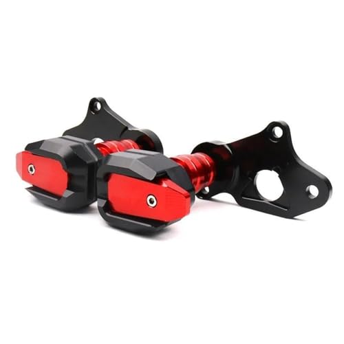 VQLDPX Rahmen Schieber Sliders Motorrad-Rahmengleiter Für Suzuki GSX-R750 GSX-R 750 GSXR750 GSXR 750 (2006–2016) Crash Protector Sturzpads(Rot) von VQLDPX