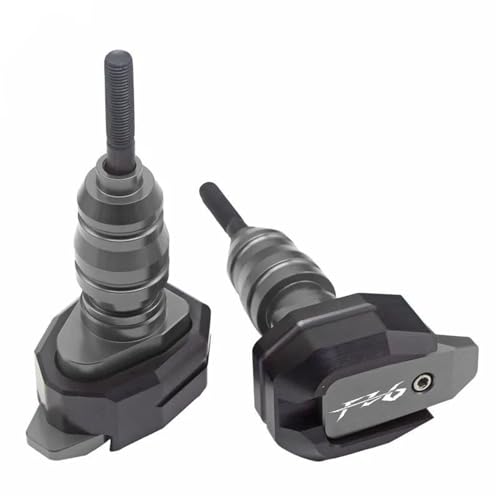 VQLDPX Rahmen Schieber Sliders Motorrad-Rahmengleiter Für Yamaha FZ6 FZ 6 FZ6N FZ 6N Rahmengleiter-Crash-Protector Absturzsicherung Crash Protector Sturzpads(Titan) von VQLDPX