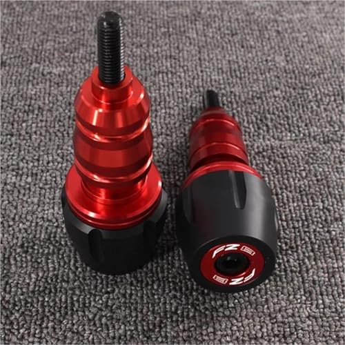 VQLDPX Rahmen Schieber Sliders Motorrad-Rahmengleiter Für Yamaha FZ8 FZ 8 FZ-8 2011 2012 2013 2014 2015 2016 2017 Sturzpads Sturzpads Crash Protector Sturzpads(Rot) von VQLDPX