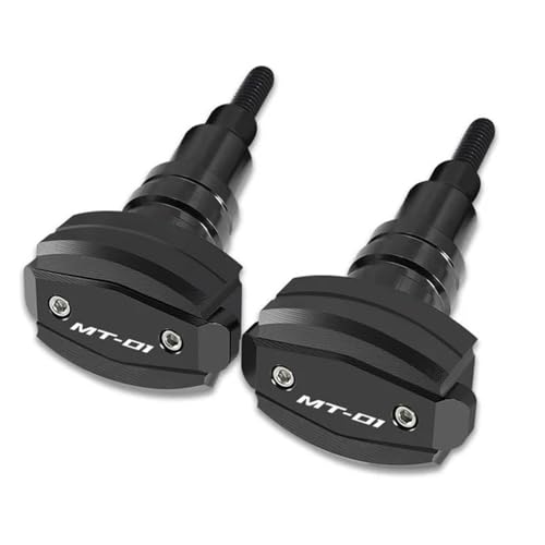 VQLDPX Rahmen Schieber Sliders Motorrad-Rahmengleiter Für Yamaha MT-01 MT-03 MT01 MT03 MT-01 MT 01 03 2004-2024 Sturzschutz-Crashpad Crash Protector Sturzpads(Schwarz,X-1) von VQLDPX