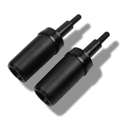 VQLDPX Rahmen Schieber Sliders Motorrad-Rahmengleiter Für Yamaha MT07 MT 07 2014-2023 FZ07 Tracer 700 GT 7 Rahmengleiter Crash Protector Absturzsicherung Crash Protector Sturzpads(Schwarz) von VQLDPX