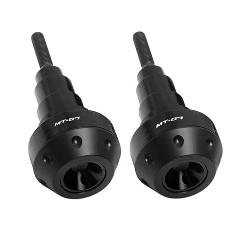VQLDPX Rahmen Schieber Sliders Motorrad-Rahmengleiter Für Yamaha MT07 MT-07 MT 07 2014 2015 2016 2017 2018 2019 2020 2021 2022 2023 2024 Sturzschutz Crash Protector Sturzpads(Schwarz,X-1) von VQLDPX