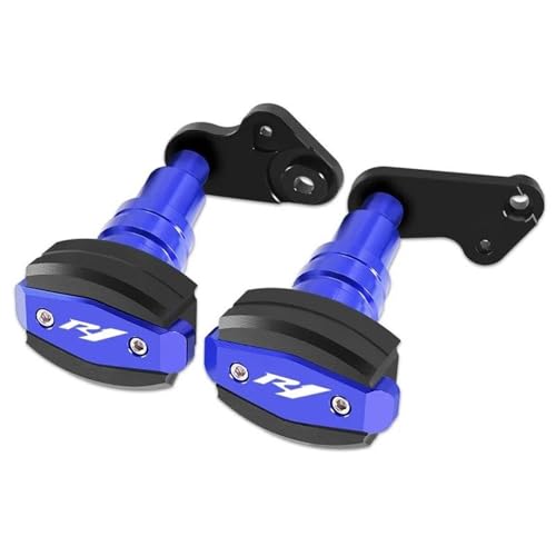 VQLDPX Rahmen Schieber Sliders Motorrad-Rahmengleiter Für Yamaha YZF R1 YZFR1 YZF-R1 2009–2014 Sturzpads Crash Protector Sturzpads(Blau) von VQLDPX