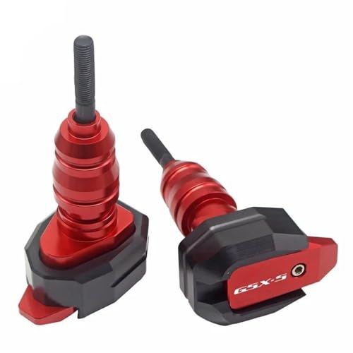 VQLDPX Rahmen Schieber Sliders Motorrad-Rahmengleiter-Sturzschutz Für Suzuki GSX-S1000 GSX-S 1000 GSXS 1000 GSX S1000 Sturzschutz Crash Protector Sturzpads(Rot) von VQLDPX