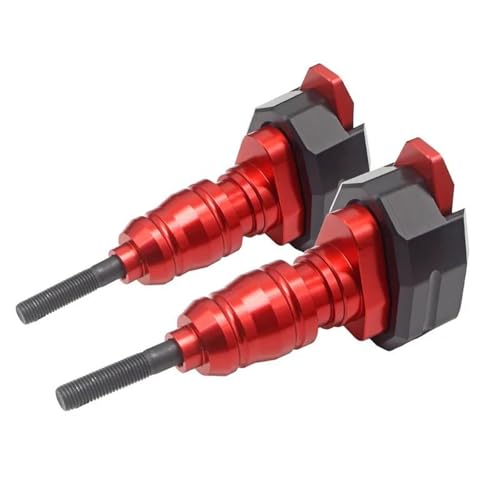 VQLDPX Rahmen Schieber Sliders Motorrad-Rahmengleiter-Sturzschutz Für Suzuki GSXR 600 750 1000 GSX-R 600 750 1000 K4 K5 Sturzschutz Crash Protector Sturzpads(Rot) von VQLDPX