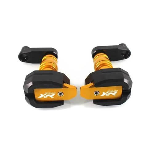 VQLDPX Rahmen Schieber Sliders Motorrad-Rahmenschutz Für B&MW S1000XR S1000 XR S 1000 XR S 1000XR 2019 2020 2021 Sturzpad Crash Protector Sturzpads(Gold) von VQLDPX