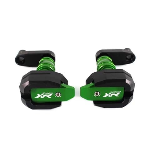 VQLDPX Rahmen Schieber Sliders Motorrad-Rahmenschutz Für B&MW S1000XR S1000 XR S 1000 XR S 1000XR 2019 2020 2021 Sturzpad Crash Protector Sturzpads(Grün) von VQLDPX