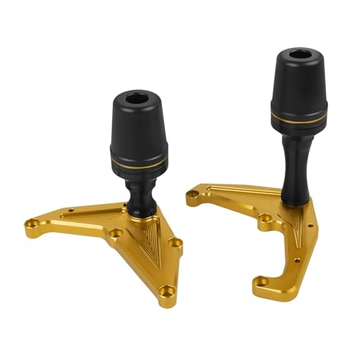 VQLDPX Sturzbügel Motorrad-Rahmengleiter-Sturzpad Für HO&NDA MSX125 MSX 125 GROM 2022-2024, Sturzschutz, Motorschutz CNC(Gold) von VQLDPX
