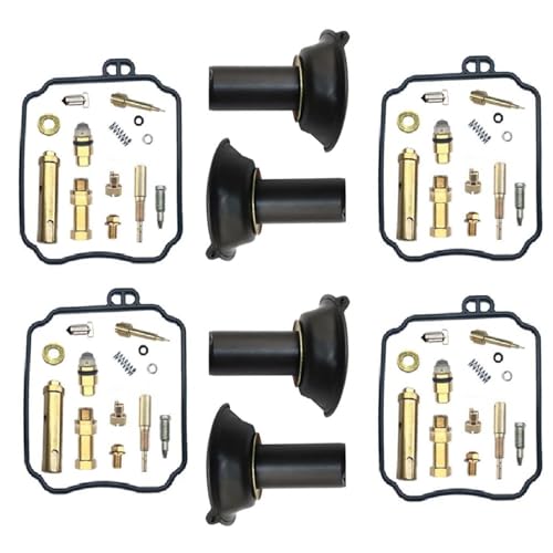 VQLDPX Vergaser Teile Ersatz Vergaser-Reparatursatz Für Yamaha Diversion XJ600S XJ600N XJ600 XJ 600 S N 1996-2002 Motorrad-Vergaser-Reparaturteile Motorrad Vergaser Reparatur Satz(Satz 6) von VQLDPX
