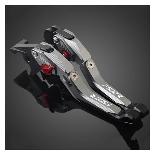 VQLDPX Zubehör Einstellbare Motorradbremsen-Kupplungshebel Für B&MW F900 R F900R 2020-2023 Aluminiumlegierung Bremskupplungshebel 1 Paar Dekorieren(Titan) von VQLDPX
